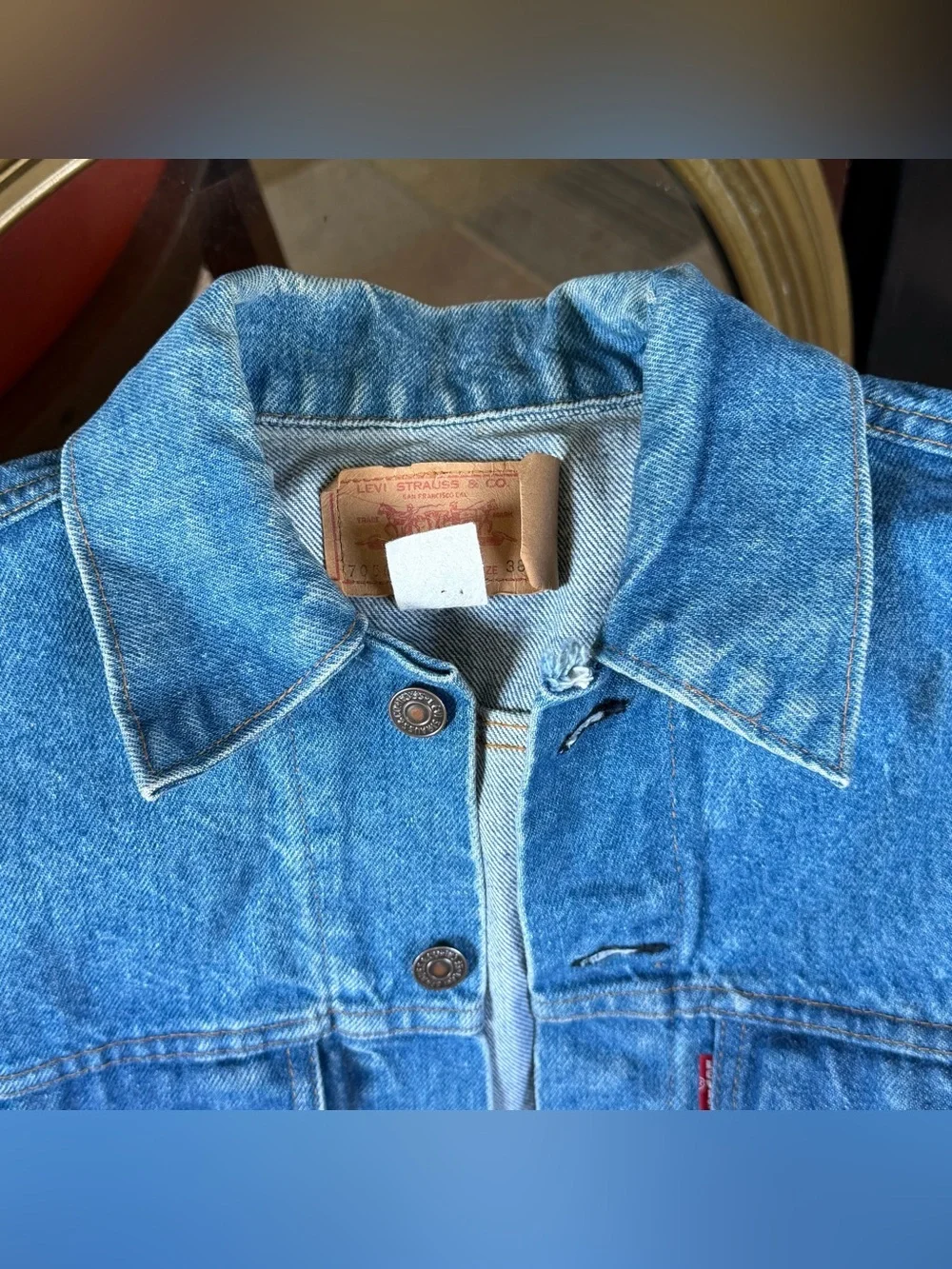 Vintage Made in USA Levi's Trucker Denim Jacket - Picture 4 of 5